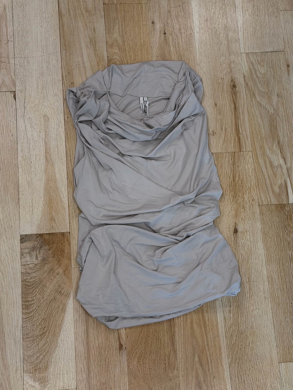 Entire Studios Stone Draped Sleeveless Top